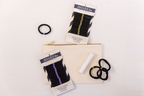 AWAREties | Green Stripe – Animal Rescue & Welfare Pack