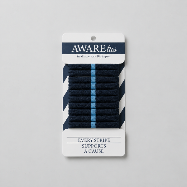 AWAREties | Blue Stripe – Clean Water Initiatives Pack
