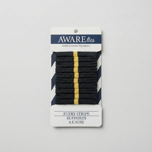 AWAREties | Yellow Stripe – Mental Health Awareness Pack